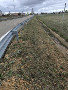 desbroce orilla carretera